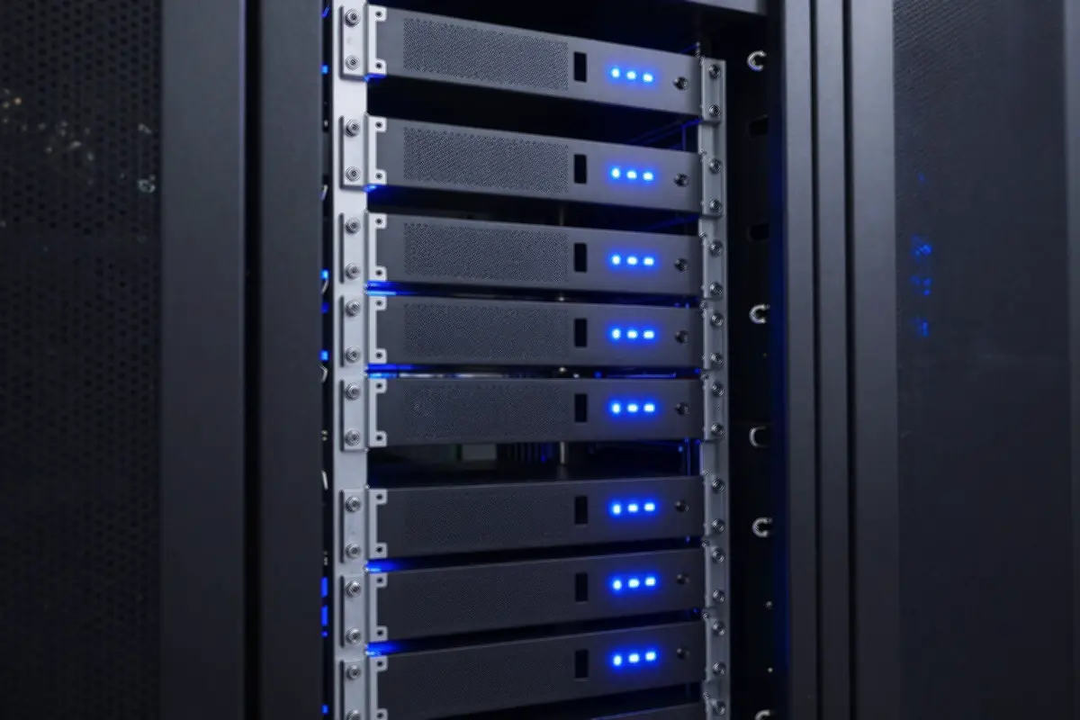 Mac Mini M4 in server rack