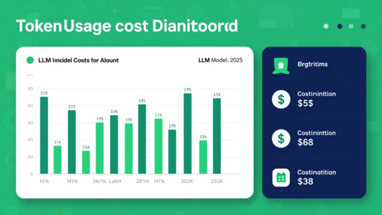 Token tracking dashboard