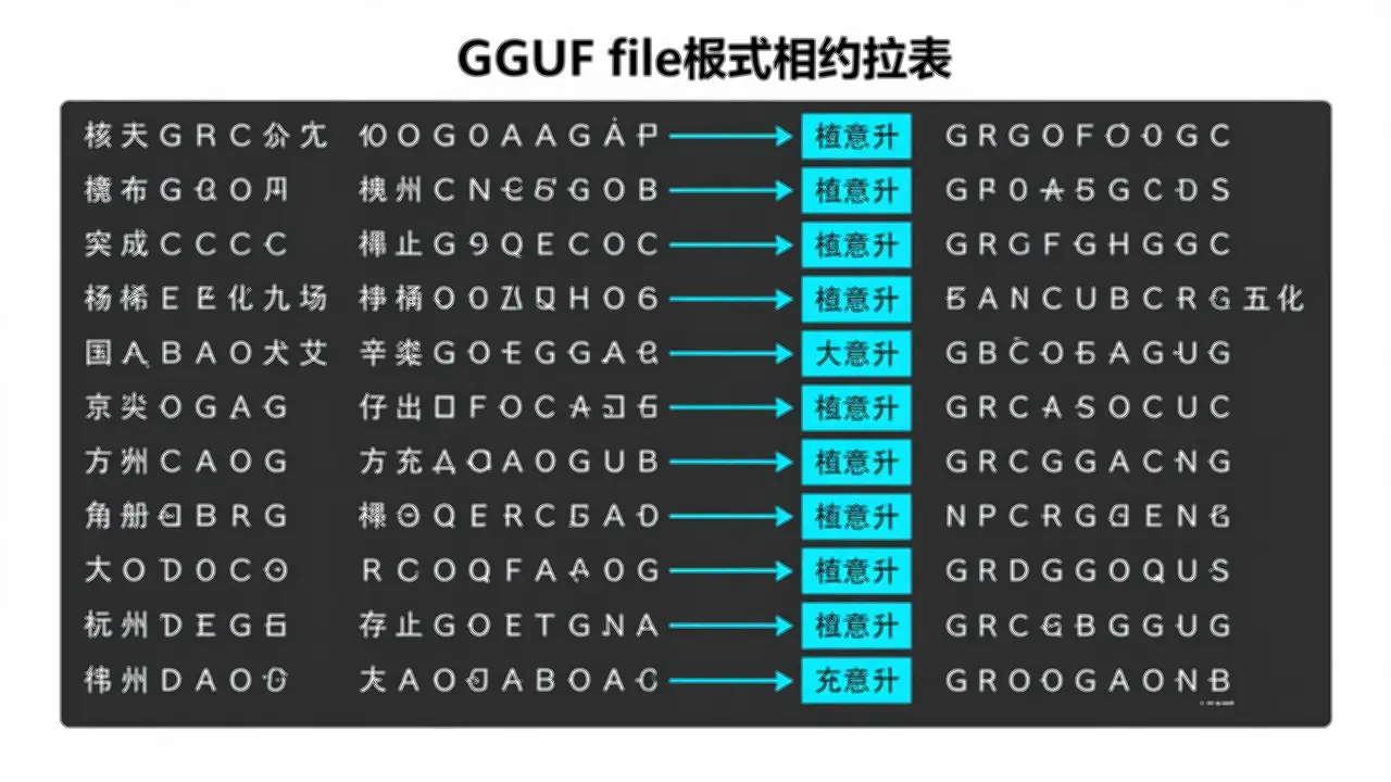 GGUF format diagram