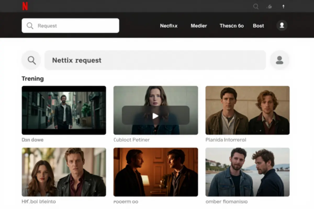 Overseerr web interface for media requests